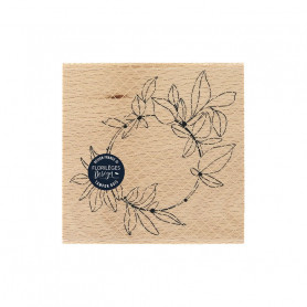Tampon bois Anneau d'Automne - Or Saison - Florilèges Design