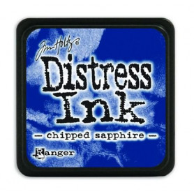 Distress Mini Ink pad Chipped Sapphire - Tim Holtz Ranger