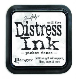 Distress Ink pad Picket Fence - Tim Holtz Ranger