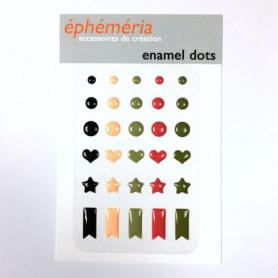 Enamel Dots Plume - Ephemeria
