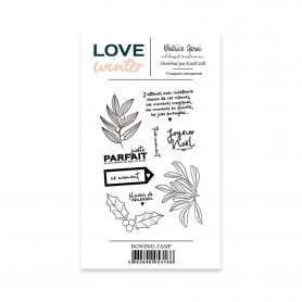 Tampons 2 Love Winter 9pc – Béatrice Garni Illustration