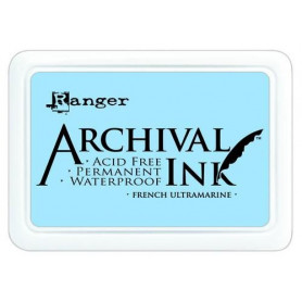 Archival Ink pad French Ultramarine - Ranger