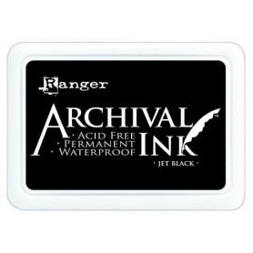 Archival Ink pad Jet Black - Ranger