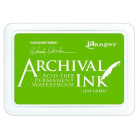 Archival Ink pad Leaf Green - Wendy Vecchi Ranger