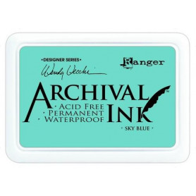 Archival Ink pad Sky Blue - Wendy Vecchi Ranger