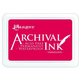Archival Ink pad Vermillion - Ranger