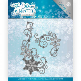 Dies Winter Swirl 2pc - The Colours of winter - Jeanine's Art