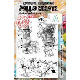 Tampons Sea Essentials - AALL and Create Clear stamps