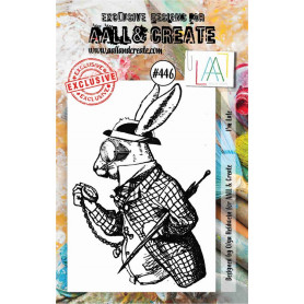 Tampon 446 I'm Late - AALL and Create Clear stamps