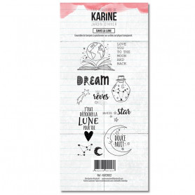 Tampons Dans la Lune - Jardin d'hiver - Les ateliers de Karine