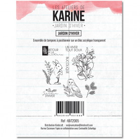 Tampons Jardin d'hiver - Les ateliers de Karine