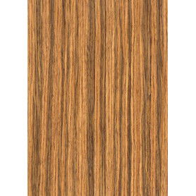 Feuille adhésive en bois Chêne foncé à rainures A4 (1f) - Artemio