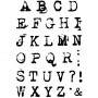 Tampons Reporter Uppercase Alphabet 32pc – Ciao Bella Stamps