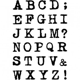 Tampons Remintgon Uppercase Alphabet 30pc – Ciao Bella Stamps