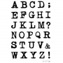 Tampons Remintgon Uppercase Alphabet 30pc – Ciao Bella Stamps