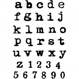Tampons Remington Lowercase Alphabet 36pc – Ciao Bella Stamps
