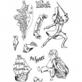 Tampons Hook & Mr Smee 10pc – Ciao Bella Stamps