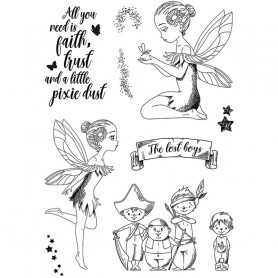 Tampons Tinker Bell & The Lost Boys 10pc – Ciao Bella Stamps