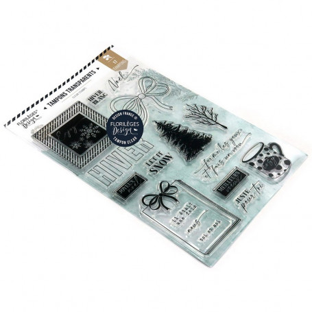 Tampons Hiver blanc - Oh Winter - Florilèges Design