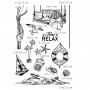 Tampons It's time to relax 13pc – Ciao Bella Stamps