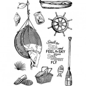 Tampons Let your soul fly 11pc – Ciao Bella Stamps