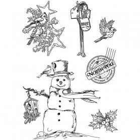 Tampons North Pole 6pc – Ciao Bella Stamps