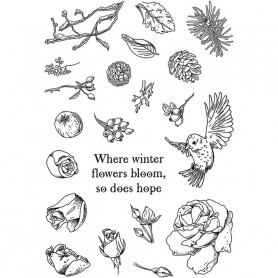 Tampons Frozen Garden 21pc – Ciao Bella Stamps