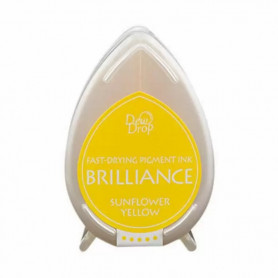 Brilliance Dew Drop Ink pad Sunflower Yellow - Tsukineko