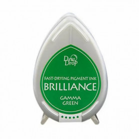 Brilliance Dew Drop Ink pad Gamma Green - Tsukineko