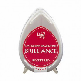 Brilliance Dew Drop Ink pad Rocket Red - Tsukineko