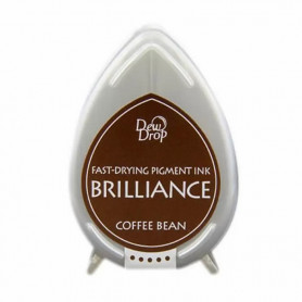 Brilliance Dew Drop Ink pad Coffee Bean - Tsukineko