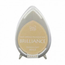 Brilliance Dew Drop Ink pad Pearlescent Beige - Tsukineko