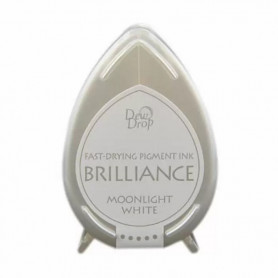 Brilliance Dew Drop Ink pad Moonlight White - Tsukineko