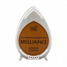 Brilliance Dew Drop Ink pad Cosmic Copper - Tsukineko