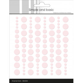 Enamel Dots Baby Rose - Simple and Basic