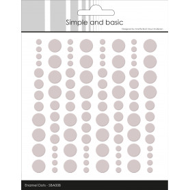 Enamel Dots Baileys Brown - Simple and Basic