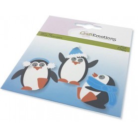 Dies Pingouins 10pc - Craft Emotions