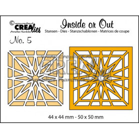 Dies Inside or Out no. 5 Block Star - Crealies
