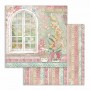 Set de papier 30x30 Orchids and Cats 10 feuilles - Stamperia