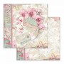 Set de papier 30x30 Orchids and Cats 10 feuilles - Stamperia