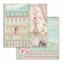 Set de papier 30x30 Orchids and Cats 10 feuilles - Stamperia