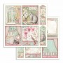 Set de papier 30x30 Orchids and Cats 10 feuilles - Stamperia
