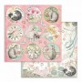 Set de papier 30x30 Orchids and Cats 10 feuilles - Stamperia