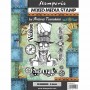 Mixed Media Stamps Steampunk 8pc - Sir Vagabond - Stamperia