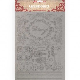 Greyboard A4 Diary - Stamperia