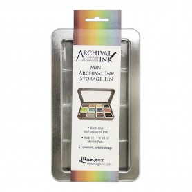 Boite de rangement pour mini encreurs Archival - Ranger Mini Archival Ink Storage Tin