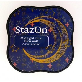 StazOn midi Ink pad Midnight Blue - Tsukineko
