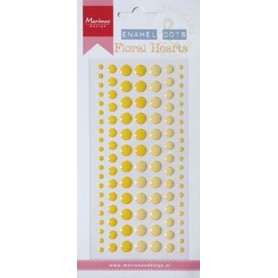 Enamel Dots Floral Hearts - Marianne Design