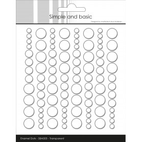 Enamel Dots Clear Water - Simple and Basic