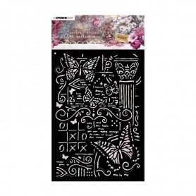 Pochoir Mask A5 – Jenine's Mindful Art Collection - Studio Light Mask Stencil